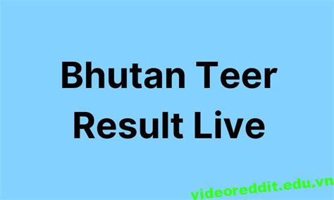 bhutan teer result bhutan teer result bhutan teer result